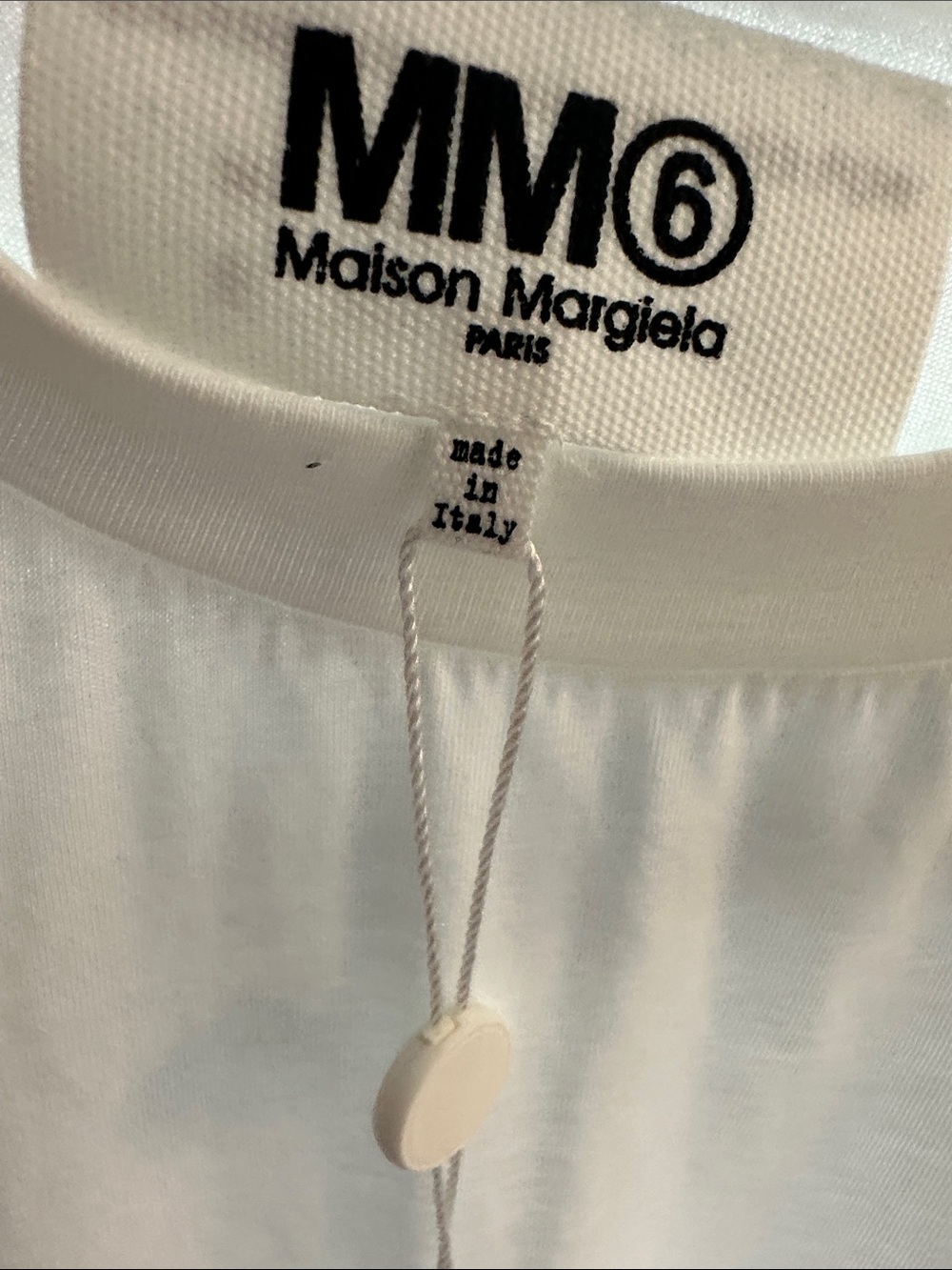 Maison Martin Margiela White Oversized Short-Sleeve Tee - Picture 4 of 9
